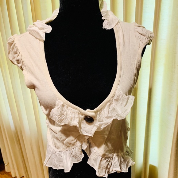 Knitted Dove cute summer top - Picture 1 of 4